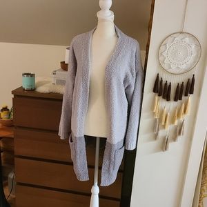 Thread & Supply fuzzy open sweater